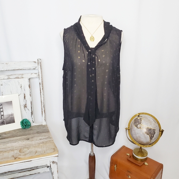 Black A New Day Silk Tank - Size XL (NWT) - Picture 1 of 7